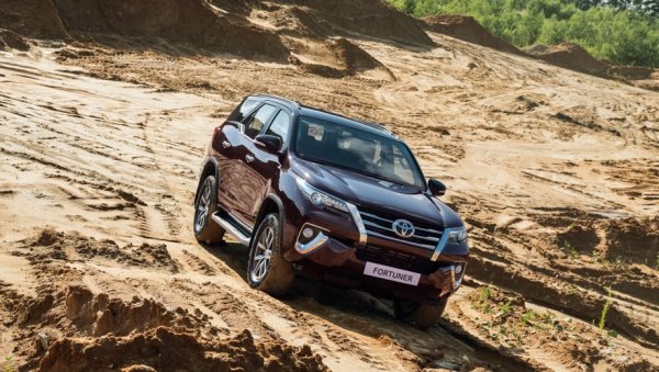 Беcштыревые доводчики дверей Smart Lock на Toyota Fortuner 2017-2023 годов