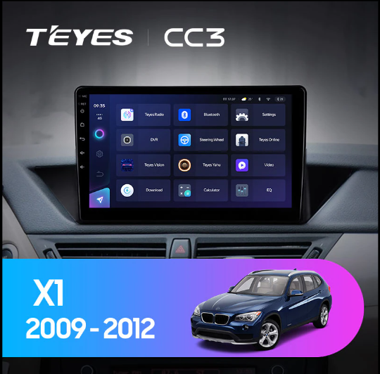 Магнитола Teyes CC3 для BMW X1 E84 (2009-2012)