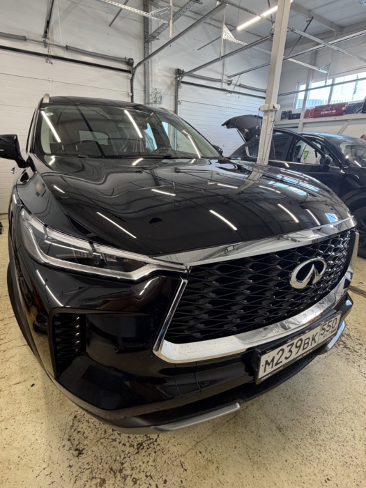 Русификация Infiniti QX60 и установка Car-Play