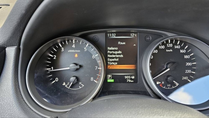 Русификация приборной панели Nissan Qashqai (J11) из Китая 2024+ Русификация приборной панели Nissan Qashqai (J11) из Китая 2024+