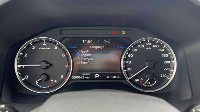 Русификация аналоговой штатной приборной панели Mitsubishi Outlander 2022+
