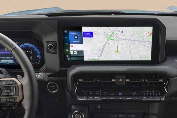 Русификация и навигация для штатной мультимедиа Toyota Land Cruiser Prado 250 2023-н.в.